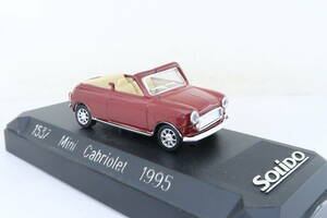 solido MINI Cabriolet ミニ カブリオレ 破損 欠品 ジャンク 1/43 フランス製 イレレ