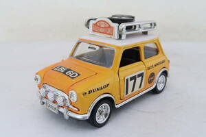 トミカダンディ MORRIS MINI COOPER モーリス ミニクーパー 難有 箱無 1/43 日本製 TOMICA DANDY クレ