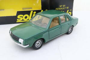 solido RENAULT 18 ルノー 箱付 1/43 フランス製 イイコ