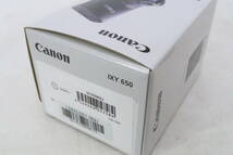 CANON キャノン デジタルカメラIXY650 ほぼ未使用 実勢価格38500円 SDカード(32GB)付 2024年11月25日までの保証書/説明書等一式付 サイレ_画像8