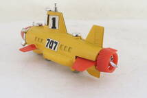 サブマリン707 SUBMARINE ジュニア707 ダイキャスト製 箱無 約8cm 超合金 難有 ヨレ_画像4