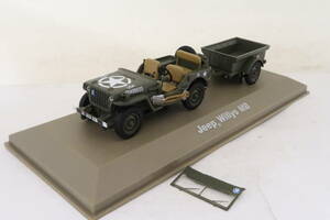 ixo? Jeep Willys MB アメリカ軍用ウィリスジープ 難有 1/43 イレレ