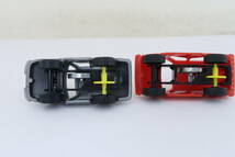 Kinder LANCIA DELTA FERRARI 365GTB/4 DAYTONA ランチアデルタ フェラーリ デイトナ 2台 約5cm ＊イレ_画像5