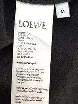 ロエベ アナグラム 刺繍ロゴ Tシャツ グレー メンズ サイズ M LOEWE_画像6