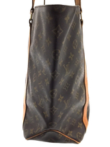 1円 ルイヴィトン M51108 モノグラム サックショッピング トートバッグ 肩掛け オープントップ 茶系 LOUIS VUITTON_画像3