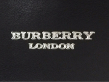 1円 バーバリー ロンドン 二つ折り 長財布 ノバチェック ボタン開閉 PVC レザー ベージュ 保存袋 箱付 BURBERRY_画像7