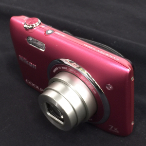 1円 Nikon COOLPIX S3500 4.7-32.9mm 1:3.4-6.4 コンパクトデジタルカメラ 動作確認済み C190951