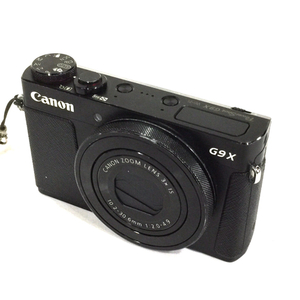 1円 Canon PowerShot G9 X 10.2-30.6mm 1:2.0-4.9 コンパクトデジタルカメラ ブラック C122135