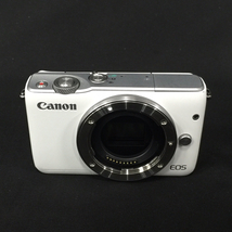 1円 Canon EOS M10 PC2179 ミラーレス一眼 カメラ ボディ 本体 デジカメ ホワイト C160937_画像2