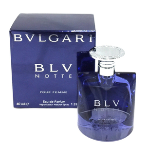 ブルガリ ブルー ノッテ 40ml プールフェム オーデパルファム 香水 フレグランス 残量多 箱付き BVLGARI