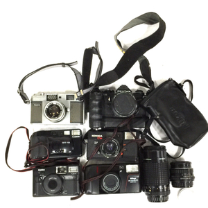 1円 KONICA C35 EF CANON Autoboy 3 PENTAX ME 含む カメラ レンズ まとめ セット C141158-2