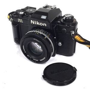 Nikon FA NIKKOR 50mm 1:1.8 一眼レフ フィルムカメラ レンズ マニュアルフォーカス