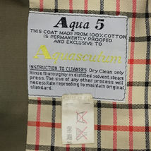 アクアスキュータム サイズ記載なし 長袖 コート グリーン系 ボタン Vネック アウター メンズ Aquascutum_画像6