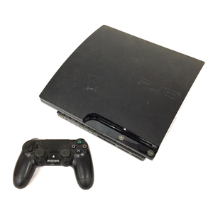 1円 SONY CECH-2000A PS3 プレイステーション3 本体 500GB チャコールブラック 動作確認済