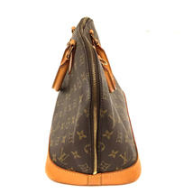 ルイヴィトン モノグラム アルマ M51130 ハンドバッグ パドロック カデナ 南京錠 カバン LOUIS VUITTON QG123-370_画像3