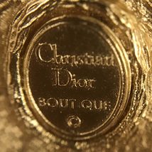 クリスチャンディオール フェイクパール ラインストーン ブローチ サークル レディース Christian Dior QR123-388_画像6