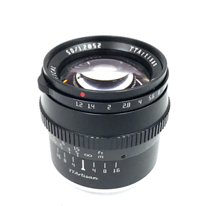 1円 TTArtisan APS-C 50mm F1.2 カメラレンズ EF-Mマウント マニュアルフォーカス