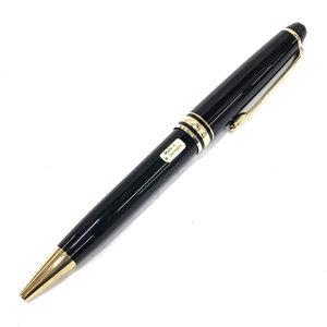 モンブラン マイスターシュテュック ツイスト式 ボールペン インクなし 全長約13.6cm 黒×ゴールドカラー 保存ケース付