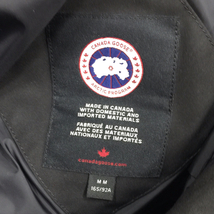 カナダグース サイズ M / M 長袖 ダウンコート ジップアップ ボタン コヨーテファー レディース 黒系 CANADA GOOSE_画像5