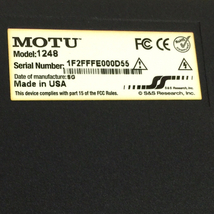 1円 MOTU 1248 オーディオインターフェース 通電確認済み 付属品有り_画像7