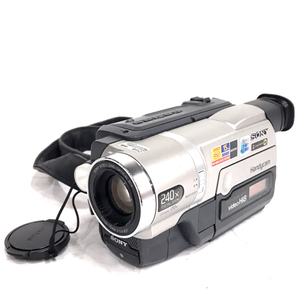 1円 SONY HANDYCAM CCD-TRV96 NTRC LENS f＝3.6-72mm 1:1.4 デジタル ビデオカメラ レコーダー