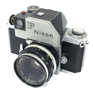 1円 Nikon F フォトミック NIKKOR-H Auto 1:2 50mm 一眼レフ フィルムカメラ マニュアルフォーカス QR064-30