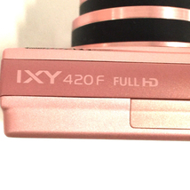 Canon IXY 420 F PC1739 4.3-21.5mm 1:2.7-5.9 コンパクトデジタルカメラ ピンク QR123-218_画像5