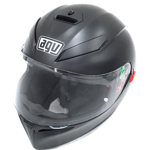 美品 agv K-3 SV Mサイズ 57-58cm フルフェイスヘルメット ブラック 保存箱 保存袋付き