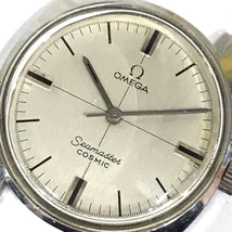 オメガ コスミック 手巻き 機械式 腕時計 シルバーカラー文字盤 フェイスのみ メンズ ファッション小物 OMEGA_画像1