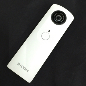 1円 美品 RICOH THETA XF6-RSWC201 全天球カメラ 360度撮影カメラ デジタルカメラ リコー シータ 通電確認済み
