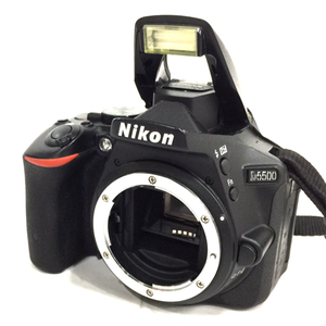 1円 Nikon D5500 デジタル一眼レフカメラ ボディ 通電確認済み C211904