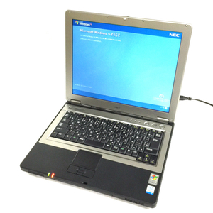 1円 NEC VersaPro VJ13M/EX-U 14.1 インチ ノートパソコン CeleronM 350J メモリ 256MB WinXP Pro