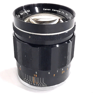 1円 Canon LENS 85mm 1:1.8 L39マウント 一眼 マニュアルフォーカス カメラ レンズ 光学機器 C4323-8