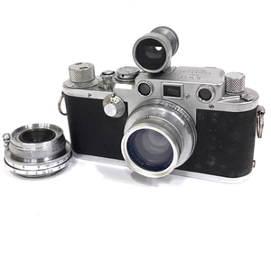 1円 Leica D.R.P. Summer 5cm 1:2 レンジファインダー フィルムカメラ マニュアルフォーカス C4323-7