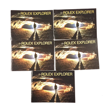 送料360円 【付属品のみ】ロレックス 時計用 純正品 EXPLORER エクスプローラー 1995~1999年 冊子 計5点 同梱NG_画像1