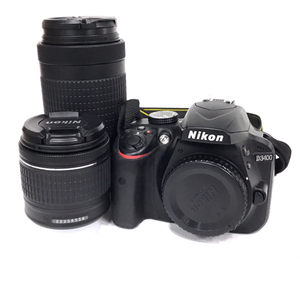 Nikon D3400 AF-P DX NIKKOR 18-55mm 1:3.5-5.6G VR 70-300mm 1:4.5-6.3G ED VR デジタル一眼レフ カメラ