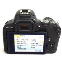 1円 Canon EOS Kiss X9 DS126671 デジタル一眼レフ カメラ ボディ 本体 デジカメ ブラック C211544_画像2