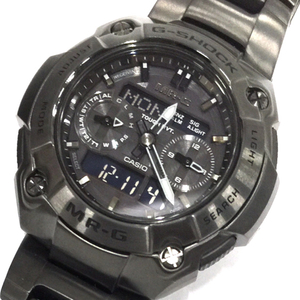 カシオ 電波 腕時計 G-SHOCK MRG-7700B MR-G デジアナ MULTI BAND 6 タフソーラー メンズ 稼働 付属品有 CASIO