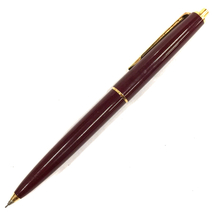 モンブラン 万年筆 ペン先 585 カートリッジ式 全長約13.5cm ボルドー 他 シャープペン 含 計3点 QG123-12_画像3