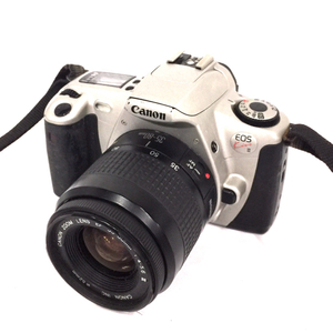 Canon EOS Kiss III ZOOM LENS EF 75-300mm 1:4-5.6 II 35-80mm 1:4-5.6 III 一眼レフフィルムカメラ QX123-10