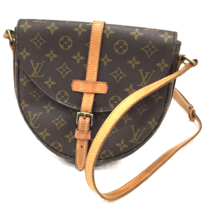 ルイヴィトン シャンティ MM M51233 モノグラム 斜めがけ ショルダーバッグ GDカラー金具 LOUIS VUITTON QG123-1