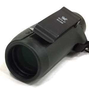 VORTEX 単眼鏡 SOLO 8×36 カーキ×ブラック系 レンズカバー付き 収納ケース付き 現状品 QK-123-15