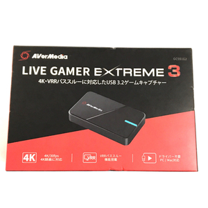 1円 新品同様 未開封 AVerMedia LIVE GAMER EXTREME 3 GC551G2 ゲームキャプチャー 4K