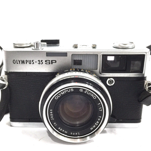 OLYMPUS 35 SP G.ZUIKO 1:1.7 42mm レンジファインダー フィルムカメラ 光学機器 QR124-178