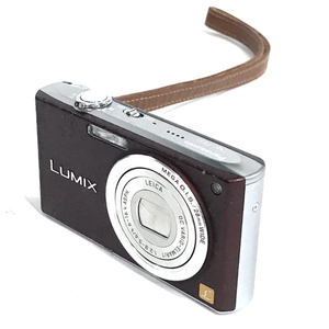 Panasonic LUMIX DMC-FX33 1:2.8-5.6/4.6-16.4 コンパクトデジタルカメラ ブラウン QR124-186