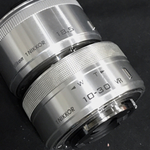 Nikon 1 J5 1 NIKKOR 10-30mm 1:3.5-5.6 VR 18.5mm 1:1.8 ミラーレス一眼 カメラ QR124-164_画像8