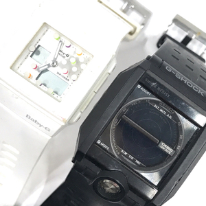 カシオ Gショック ベビーG BGA-2000T / G-8100 クォーツ 腕時計 メンズ レディース 計2点 セット QR124-68