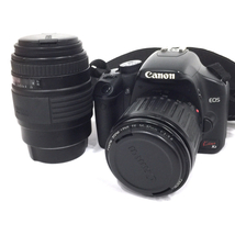 Canon EOS Kiss X2 EF 35-80mm 1:4-5.6 SIGMA UC ZOOM 70-210mm 1:4-5.6 デジタル一眼レフ カメラ ブラック_画像1