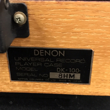 1円 DENON デノン DP-3000 DK-100F ターンテーブル レコードプレーヤー オーディオ機器_画像6