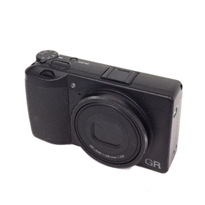 1円 RICOH GR Ⅲx f=26.1mm 1:2.8 コンパクトデジタルカメラ デジカメ ブラック L291451